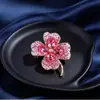 Broche de Moda Más Vendido Transmitido en Vivo, Hebilla de Bufanda de Seda de Alta Gama Estilo Coreano, Broche de Pedrería a la Moda, Pin para Abrigo, Accesorio de Ropa de Perla