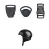 Hebilla de Seguridad para Casco de Esquí del Fabricante, Hebilla de Correa, Hebilla de Gorra, Hebilla de Ajuste de Carcasa en Forma de Abanico, Accesorios para Casco de Esquí