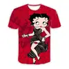 Camiseta Hot de Amazon Estampado Digital 3D Camiseta de Anime para Hombres y Mujeres Cuello Redondo Manga Corta Estilo Anime Joker