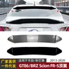 Adequado para Toyota Gt86 Subaru Brz Scion Fr-S 2013-2020 Spoiler de Asa Traseira Modificação de Asa Superior