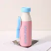Novo Copo de Palha de Alto Valor de Uso Duplo com Múltiplas Tampas Anel de Alça Dopamina Garrafa de Leite Copo Portátil para Viagem ao Ar Livre Atacado