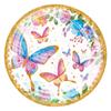 Nuevo Tema de Fiesta de Cumpleaños de Mariposas en Acuarela Bandeja de Papel Desechable Vaso de Papel Servilleta de Papel Arreglo de Vajilla Traje Decorativo