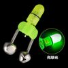 Taiyu Cross-border Hot Luminous Fishing Bell Sea Rod Light Alarm com bateria Luz vermelha Luz verde Sino duplo