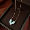 Colar Coração com Gotejamento de Dopamina Galvanizado a Ouro Real, Corrente de Clavícula Versátil Simples e Fashion, Acessório de Pescoço Elegante e Requintado