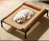 Cama para cães e gatos estilo militar para todas as estações, elevada do chão, para cães de pequeno e médio porte, cama de verão respirável, cama militar à prova de umidade para cães