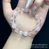 Pulsera Completa Jin Ba Da Cristal Amarillo Natural Ojo de Tigre Dorado Diseño de Cristal Amarillo Pulsera para Mujer Joyería Pulsera