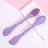 Pincel de Silicone Dupla Face para Máscara Facial em Estoque para Aplicar e Limpar, Pincel Duas em Uma para Máscara de Argila de Limpeza Que Não Machuca a Pele, Ferramenta de Beleza Atacado