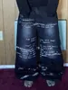 Jeans Lavados Retro Y2K Transfronterizos Europeos y Americanos Estilo Calle Milenio Estampado de Letras Jeans de Pierna Recta de Cintura Baja para Hombre