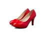 Nuevos Zapatos Formales de Mujer para Primavera y Verano, Zapatos Profesionales de Trabajo de Tacón Medio y Punta Redonda, Zapatos de Tacón Alto, Zapatos de Charol para Mujer, Tallas Grandes en Stock