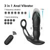 Control Remoto Inalámbrico Masajeador Prostático Telescópico Vibratorio Masaje Espalda Cancha Masturbación Masculina Juguete Sexual Productos para Adultos