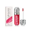 Brillo Labial Hidratante (Rosa) Brillo Hidratante Look Diario para el Trabajo Translúcido Versátil Sedoso Color Natural