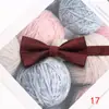 Nueva pajarita de lunares para hombre, moda, ángulo plano, casual de negocios, poliéster, fabricantes de pajaritas, venta al por mayor, pajarita de rayas para hombre