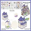Adesivos de Paisagismo para Cenas 3D PaperMore série de cantos pequenos adesivos decorativos divertidos DIY para estudantes do dia a dia