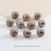 Pulsera de Cuentas Sueltas de Cerámica Girada en Horno Retro de 10 mm Accesorios para Pulseras DIY Pulsera de Cuentas de Cerámica Electrochapada Accesorios para Ropa Cuentas de Porcelana