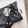 Bolso de Moda Portátil de Gran Capacidad Estilo Coreano Nuevo Bolso Kelly Simple con Texto para Mujer 2023 Diseño Nicho Bolso Bandolera