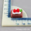 Materiales Pastel Resina Accesorios Comida Casera Juguete Crema Pegamento de Crema Pan Funda para Teléfono Móvil Bolso Casa de Muñecas Miniatura DIY