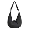 Bolsa de Ombro Cruzada Grande Capacidade Fashion para o Dia a Dia 2025 Nova Bolsa Tote Versátil de Verão Feminina Bolsa de Braço Bolsa Croissant