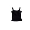 S8800 de Alta Calidad # Camisola de Tirantes Dobles para Mujer Versión Slim Adelgazante Versátil Ropa Interior con Almohadillas para el Busto y Hermosa Espalda Top
