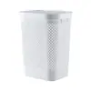 Cesta de plástico para ropa sucia cesto de lavandería sucio no 12 blanco gris oscuro un montón Jin Wu Pai