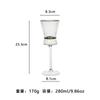 Estilo Europeo Entrada Lujo Vidrio Patrón Vertical Línea de Cintura Dorada Copa de Cáliz Copa de Champaña Copa de Cóctel Copa de Vino Traje de Vino
