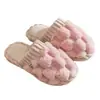 Pantuflas de algodón para mujer con tacto suave, nuevo modelo otoño e invierno 2026, antideslizantes para interior, a prueba de frío, cálidas, pantuflas de algodón para pareja para hombre