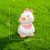 Musgo Micro Paisaje Creativo Lindo Pareja Pato Muñeco Casa de Muñecas DIY Decoraciones Accesorios Mini Adornos
