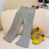Calça Infantil Ningli 2026 Verão Novo Estilo Calça Flare para Bebê Leggings Roupa de Verão Estilosa e Bonita para Crianças