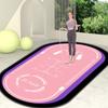 Esterilla de Yoga Silenciosa Absorbente de Impactos Antideslizante Esterilla de Baile Deportiva para Hombres y Mujeres Fitness Esterilla para Saltar Estirada y Ampliada Esterilla para Yoga Aeróbicos