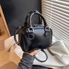 Bolsa de Mão Cor Sólida Feminina 2025 Nova Moda Elegante Bolsa de Ombro Moderna Bolsa Transversal Pequena Quadrada