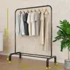 Cabideiro de Chão para Quarto de Casa Varanda Interna Dormitório Varal para Secar Colchas Varal para Secar Roupas Cabide Reforçado Resistente Durável