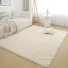 Alfombra de Piso de Terciopelo Tortuga Transfronteriza para Sala de Estar, Dormitorio, Mesita de Noche, Felpudo de Baño, Felpudo para Pies, Uso Doméstico, Color Sólido, Engrosado