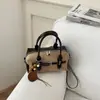 Bolsa Pequena Color Block Casual de Verão para Mulheres 2026 Nova Moda Simples de Mão Bolsa Almofada Versátil de Ombro Transversal