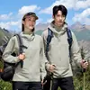 Chaqueta Softshell Gm con Logo Estampado, Ropa de Trabajo Otoño e Invierno para Tiendas 4S de Venta de Automóviles, Uniforme de Trabajo Impermeable y Cortavientos