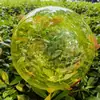 Bola de cristal colorida de 18 polegadas 24 polegadas bola ondulada decoração de casamento festa de feriado bola ondulada
