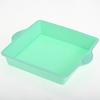 Molde de silicona transfronterizo para hornear pasteles, molde redondo cuadrado para tostadas, plato para pan, plato para pastel resistente a altas temperaturas