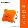 Pelota hexagonal de masaje para relajación muscular personalizada, pelota de acupresión para fascia, pelota hexagonal de silicona para masaje de fitness