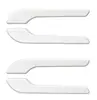 Adequado para Adesivos de Maçaneta do Novo Modelo 3Y da Tesla com Padrão de Fibra de Carbono Adesivos para Maçaneta Yl para Decoração e Proteção contra Arranhões