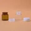 Em estoque: Frasco Marrom de 10g com Tampa Lacre, Frasco Dispensador, Frasco para Sérum, Frasco para Creme, Frasco de Vidro