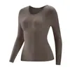 Ropa para Embellecer la Piel de Otoño e Invierno, Ropa Interior Térmica para Mujer, Camiseta Interior Base, Ropa Interior, Ropa Exterior Base, Conjunto de Ropa y Pantalones de Otoño