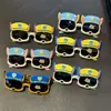 Gafas de Sol Polarizadas para Cachorro Chico Visera Solar Genial Montura Suave Silicona de Dibujos Animados Gafas de Sol para Niños Cachorro Ladrando Lindo