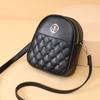 Cartera vertical transfronteriza nueva para mujer, moderna, moderna, portátil, multifunción, combinable, para hombro, bandolera para teléfono móvil.