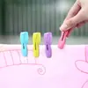 30 Pinzas para Tender Ropa, Pinzas a Prueba de Viento para Exteriores, Clips Domésticos para Sábanas, Pinzas de Plástico para Ropa Interior y Calcetines con Cesta