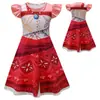 Comercio Exterior Europa y América Maravilla Oceánica 2 Moana cosplay Vestido Maui Misma Película Vestido de Performance para Niña