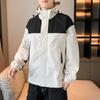 Abrigo para hombre primavera casual marca de moda chicos 2024 Nuevo guapo todo-combina chaqueta para hombre top holgado delgado ropa de hombre