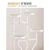 Soporte para Flores para Sala de Estar, de Pie, Estante Móvil para Plantas de Balcón, Soporte de Hierro Forjado Multicapa para Macetas de Suculentas de Interior