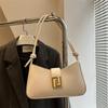 Bolsa de Ombro com Corrente para Axila com Textura de Alta Qualidade para Mulheres, Nova Moda Outono e Inverno 2026 Versátil Tendência Bolsa de Ombro Crossbody Estilo Nicho