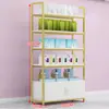 Vitrina de cosméticos salón de belleza tienda para madres y bebés estantería de productos combinación expositor para uñas de arte estantería de exhibición de supermercado