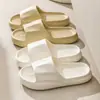Pantuflas de Verano para Mujer, Pantuflas Antideslizantes para Baño de Interior, Pantuflas Suaves para el Hogar para Hombre con Sensación de Pisar Heces, Pantuflas de Verano para Hombre