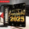 Regalo Temporada de Graduación 2025 Clip de Dinero de Madera Diseño de Patrón de Birrete de Graduación Colgante de Entrega de Graduación Regalo para Compañero de Clase