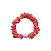 Scrunchie de Cetim Estilo Coreano Versátil Cor Sólida Elástico de Cabelo Scrunchie de Cetim para Mulheres Rabo de Cavalo Coque Elástico de Cabelo Atacado